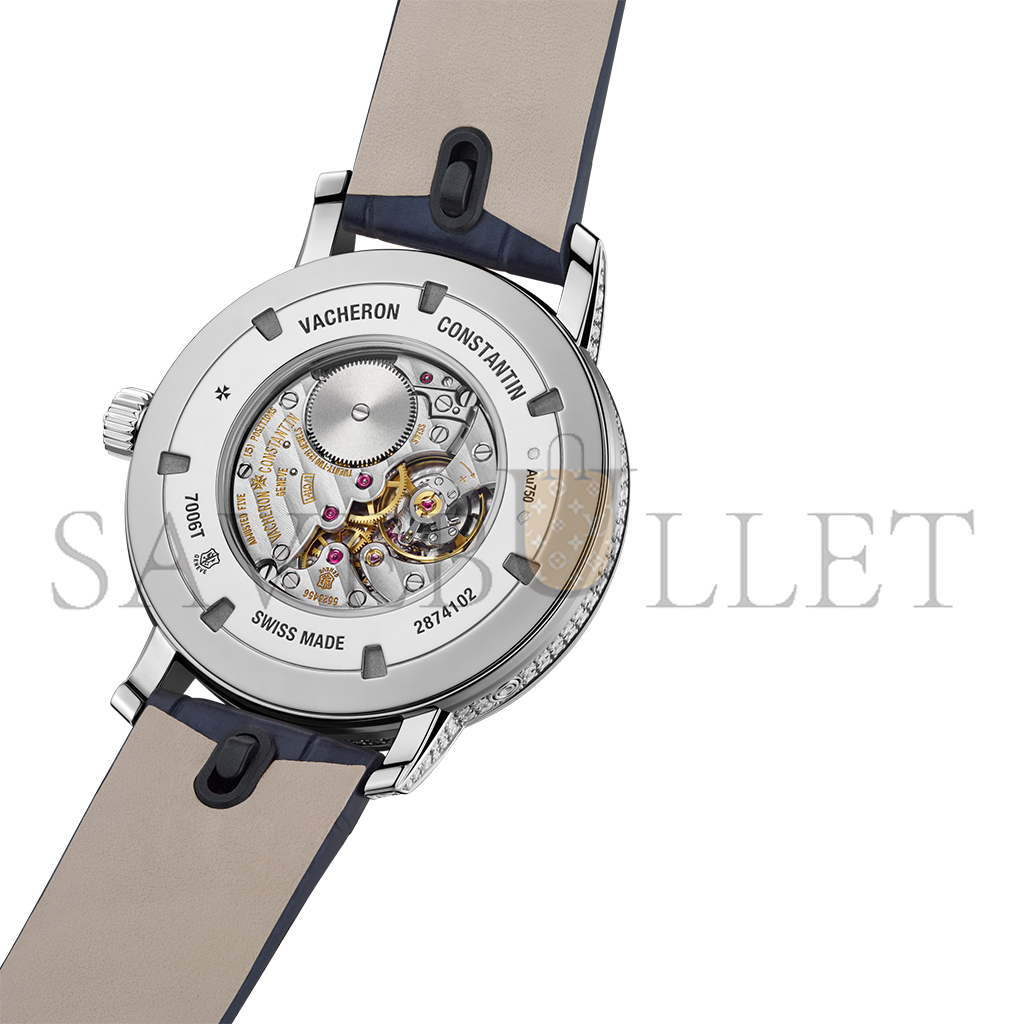 VACHERON CONSTANTIN TRADITIONNELLE MOON PHASE 37.5 MM WHITE GOLD WATCH 7006T/000G-B913 VACHERON CONSTANTIN TRADITIONNELLE MOON PHASE 37.5 MM WHITE GOLD WATCH 7006T/000G-B913